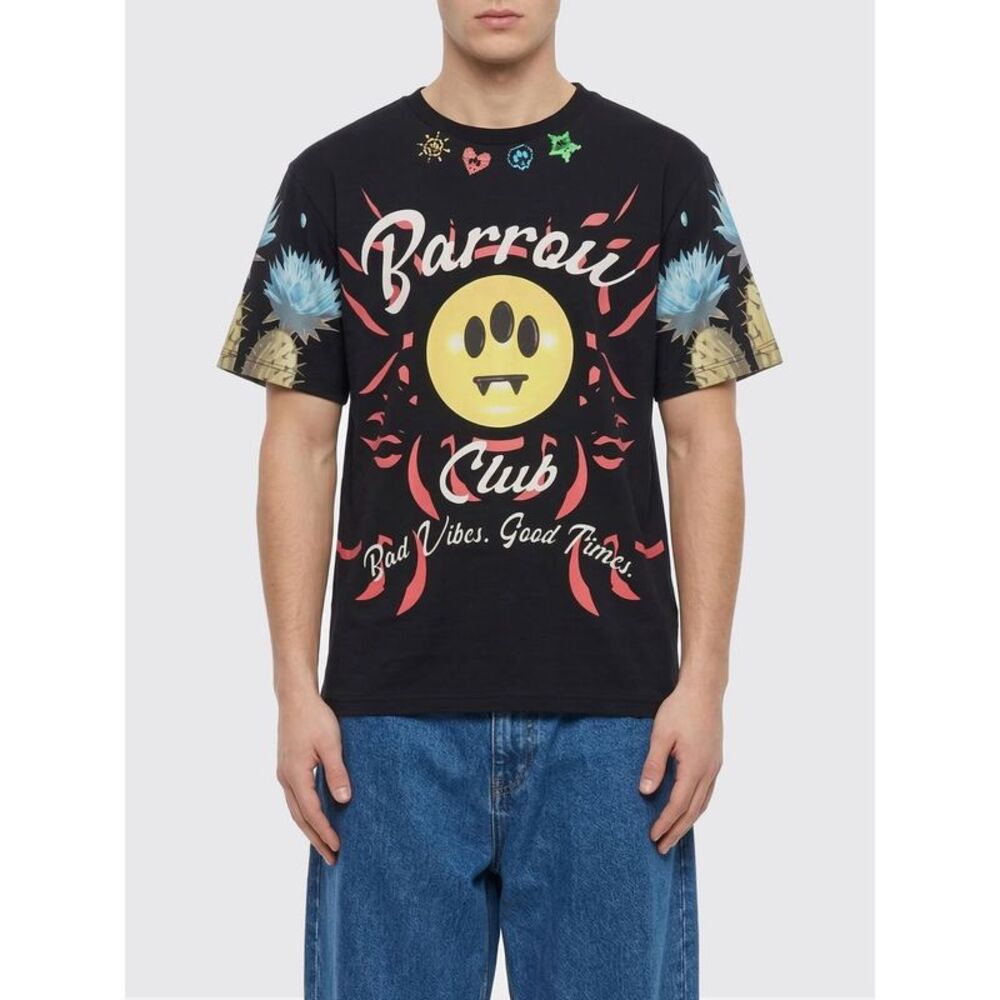 Barrow Men Printed Cotton T-Shirt Barrow